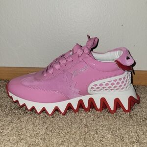 Christian Louboutin Pink Sneakers